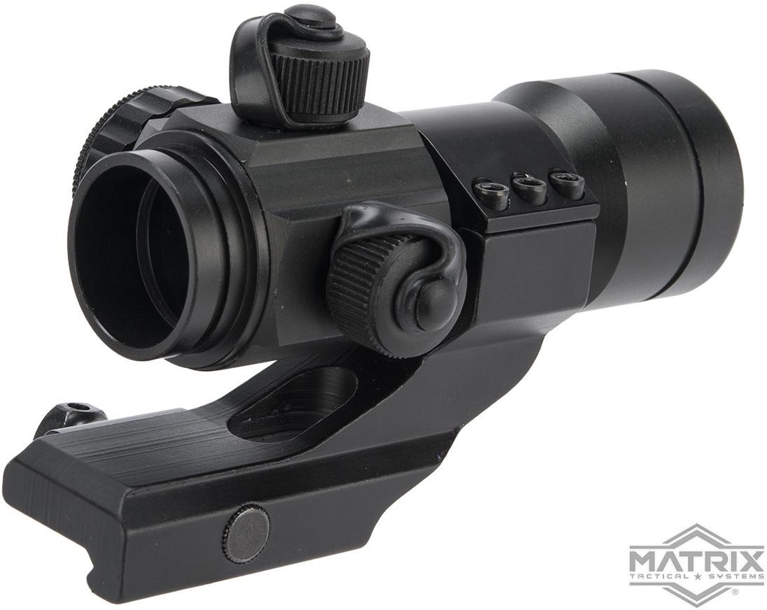 Matrix Rds 200 Matrix Military Type 1x30 Red & Green Dot Sight w/ QD Cantilever Mo ...