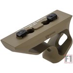Fortis Shift CNC Machined Billet Aluminum Short Angled M-LOK Gri