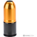 Multi-Purpose 40mm Reusable Airsoft Gas Grenade Shell (Model: La