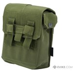 MOLLE M249 200Rd Ammunition Pouch (Color: OD Green)