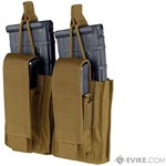 Gen 2 Double Kangaroo Mag Pouch for M4/M16 (Color: Coyote Brown)
