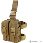 Drop Leg M4 Mag Pouch (Color: Coyote Brown)