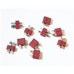 T-Plug Male & Female With Anti-Slip Grip (5 Pair)