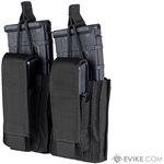 Gen 2 Double Kangaroo Mag Pouch for M4/M16 (Color: Black)