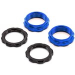 Vanquish Products S8E Machined Spring Collars - Blue