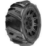 1/6 Dumont Sand/Snow Tires F/R 5.7" Tires MTD 24mm Black Raid (2