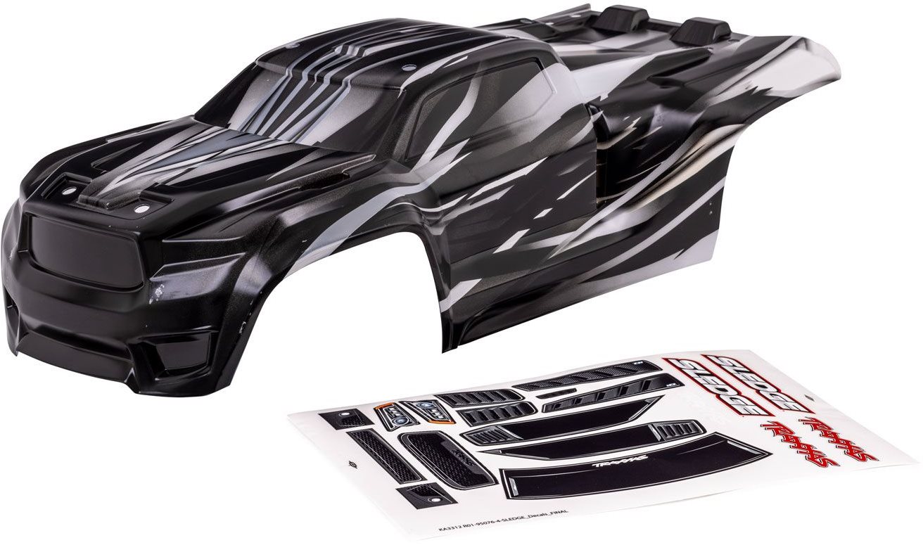 Traxxas Body, Sledge Prographix Req Paint (Traxxas 9511X | TRA9511X ...