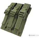 Tactical Triple MP5 / SMG Magazine Pouch (Color: OD Green)