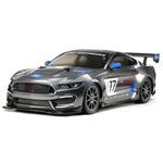 1/10 Rc Ford Mustang Gt4 Race Car Kit, W/ Tt-02 Chassis