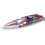 Spartan:  Brushless 36 In Race Boat Red