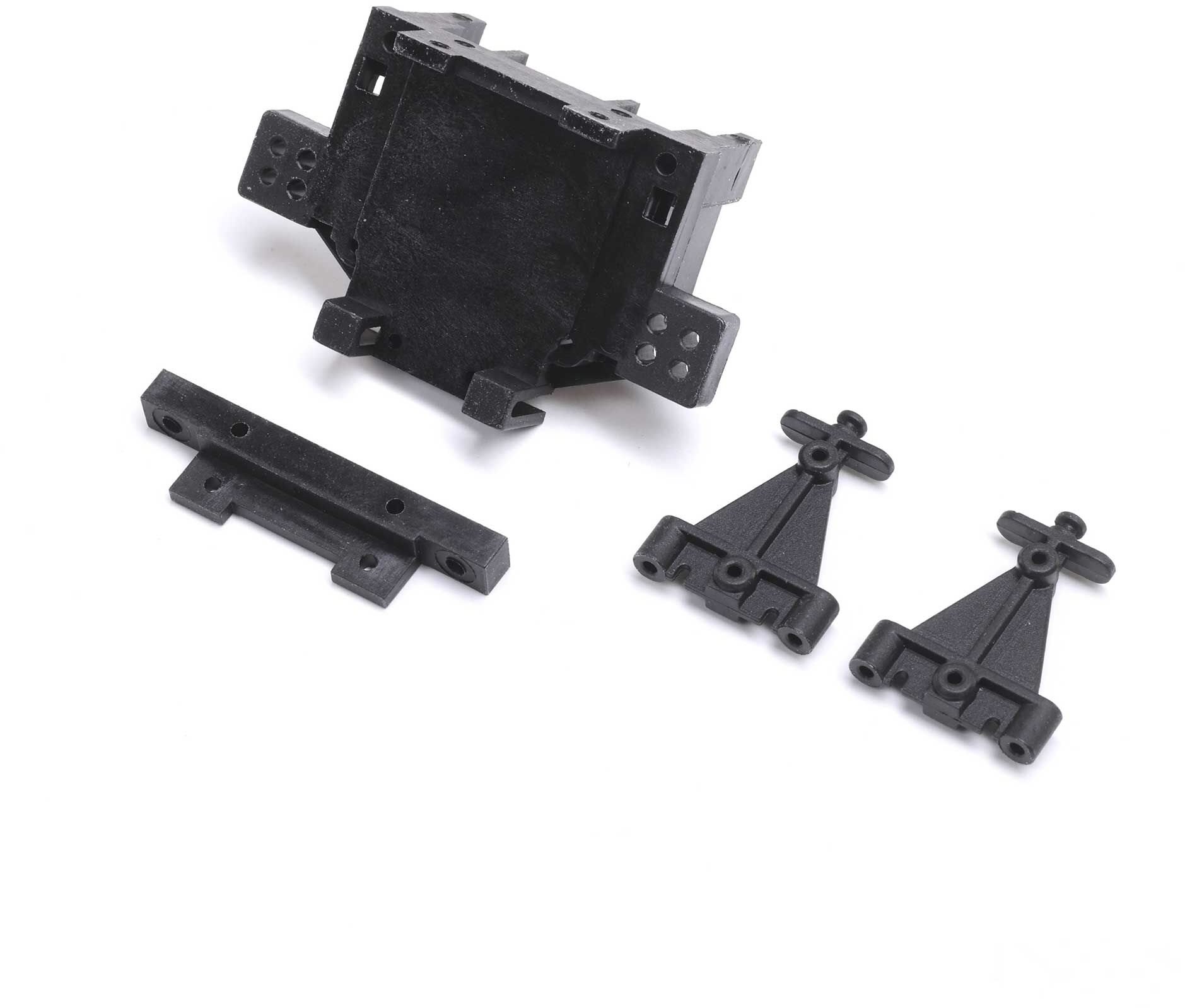 Losi Rear Bulkhead, Toe Block, Link Mount: Mini JRX2