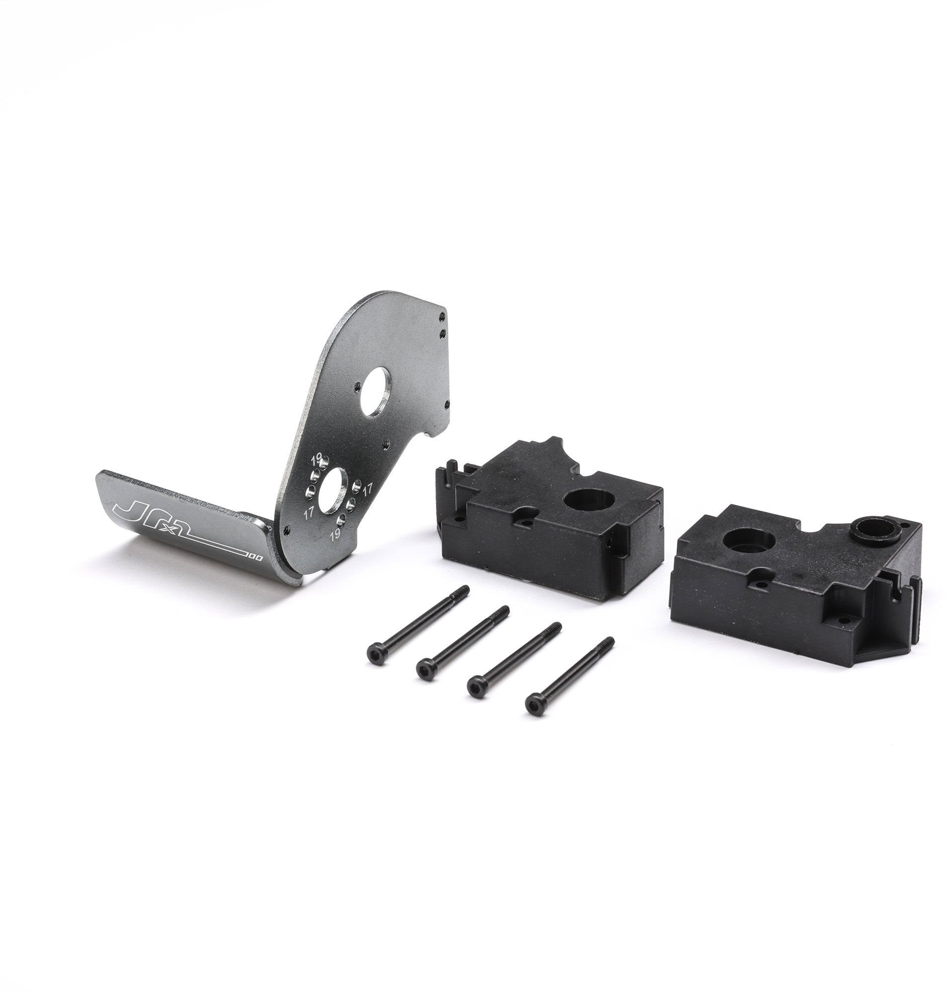 Losi Transmission Case & Motor Plate: Mini JRX2