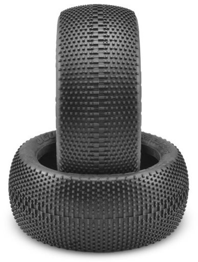 J Concepts Triple Dees, Aqua (A2) Compound Tires, Fits 4.0\" 1/8Th Truck Whe