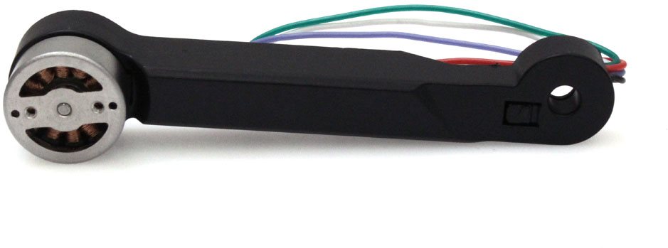 Rage RC Rear Replacement Arm W/ Motor (Ccw); Stinger Gps