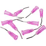 Hd Curved Steel Glue Tips - Thick Tip - 10Pcs
