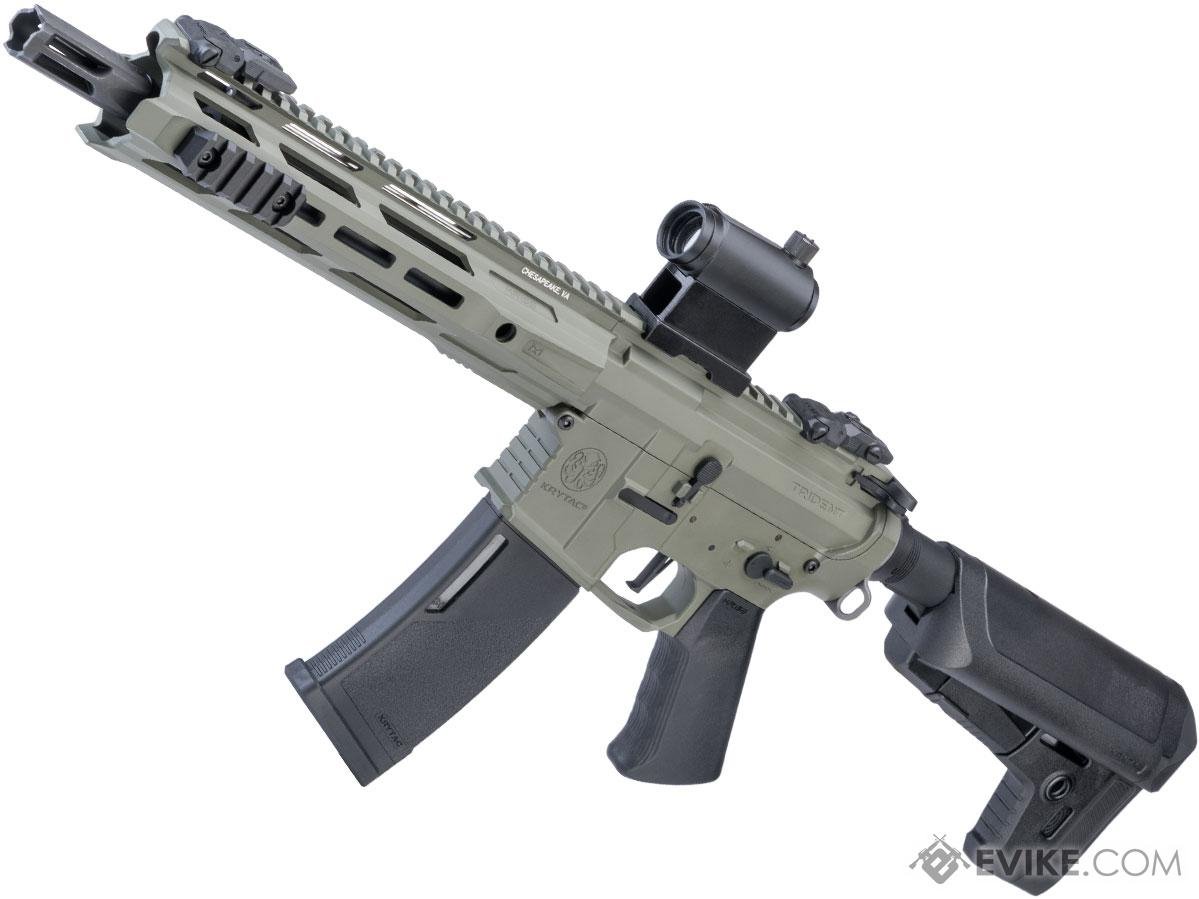 Krytac Full Metal Trident Mkii M Crb Airsoft Aeg Rifle Color Foliage Krytac Ktaeg Tr Crbm