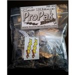 Team KNK Cap Head Pro Pak Black - 700 Piece Black Oxide Bulk Bag