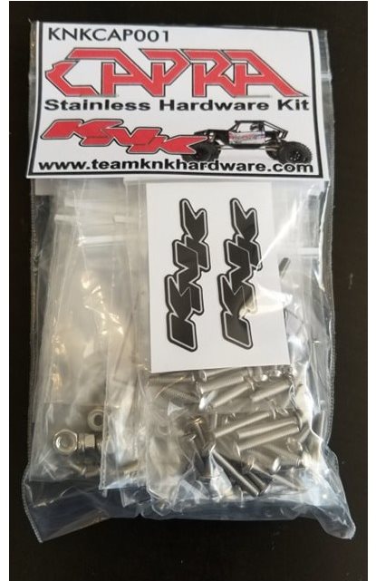 Team KNK Stainless Hardware Kit For Axial Capra