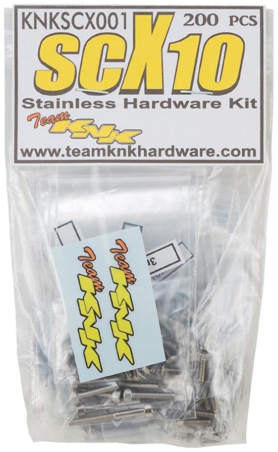 Team KNK Stainless Hardware Kit For Axial Scx10