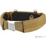 Slim Battle Belt (Color: Coyote Brown / Large)