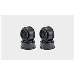 Multi Spoke Rear Drag Spec Racing Wheels Blk (4) 12Mm Hex