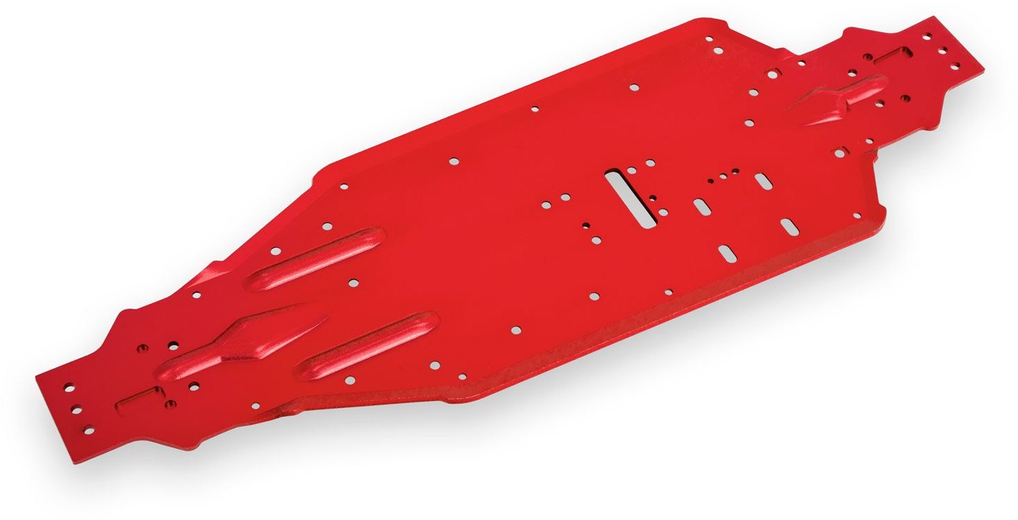 Traxxas Chassis Sledge Alum Red