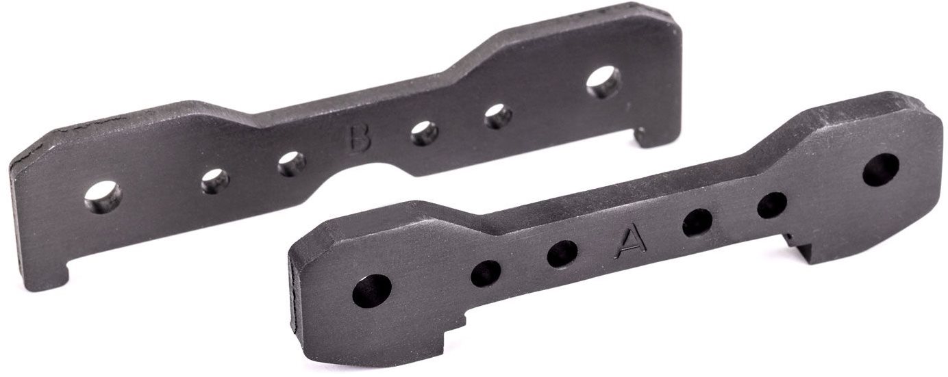 Traxxas Tie Bars, Frnt, Alum, Tita