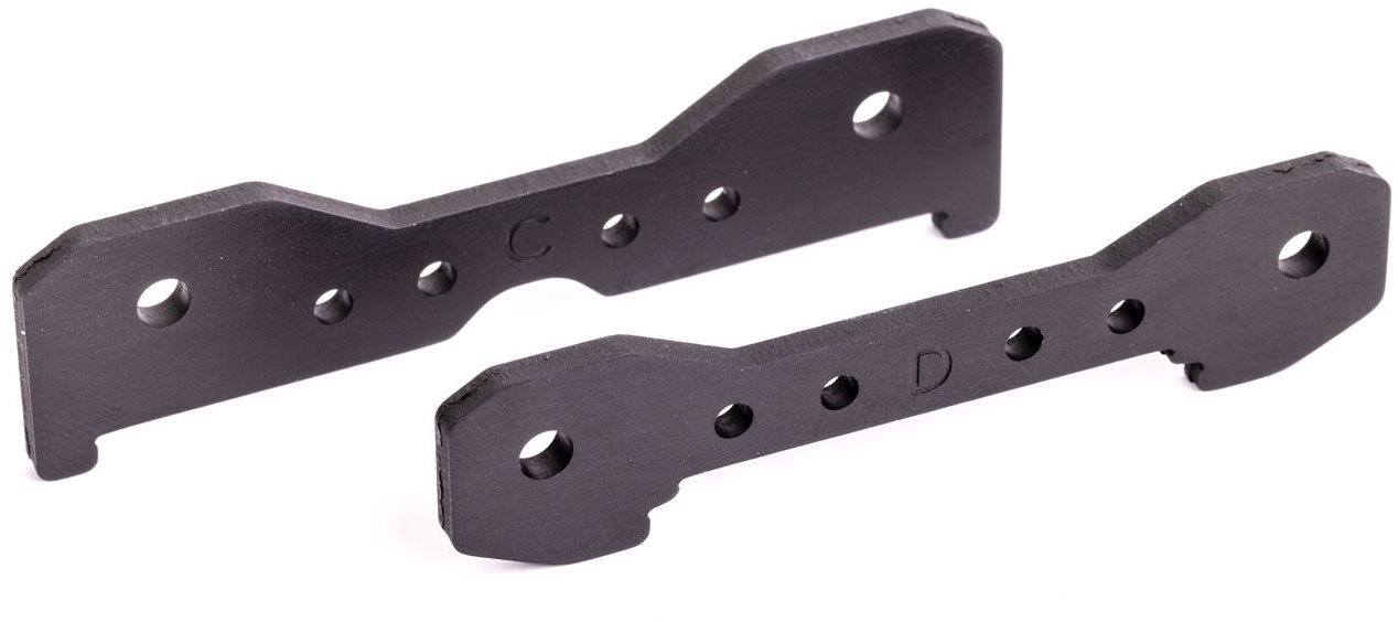 Traxxas Tie Bars Rear Aluminum Dark