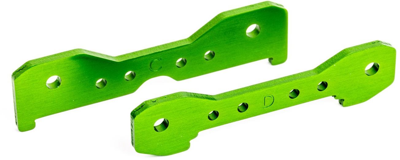 Traxxas Tie Bars Rear Aluminum Green