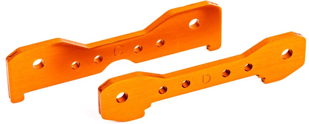 Traxxas Tie Bars Rear Aluminum Orng