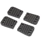 Rear Hub, B Plate, Carbon: 8X, 8XE 2.0