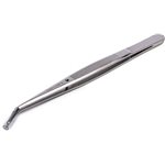 Tweezer, 6" Curved Fine Point Stainless Steel