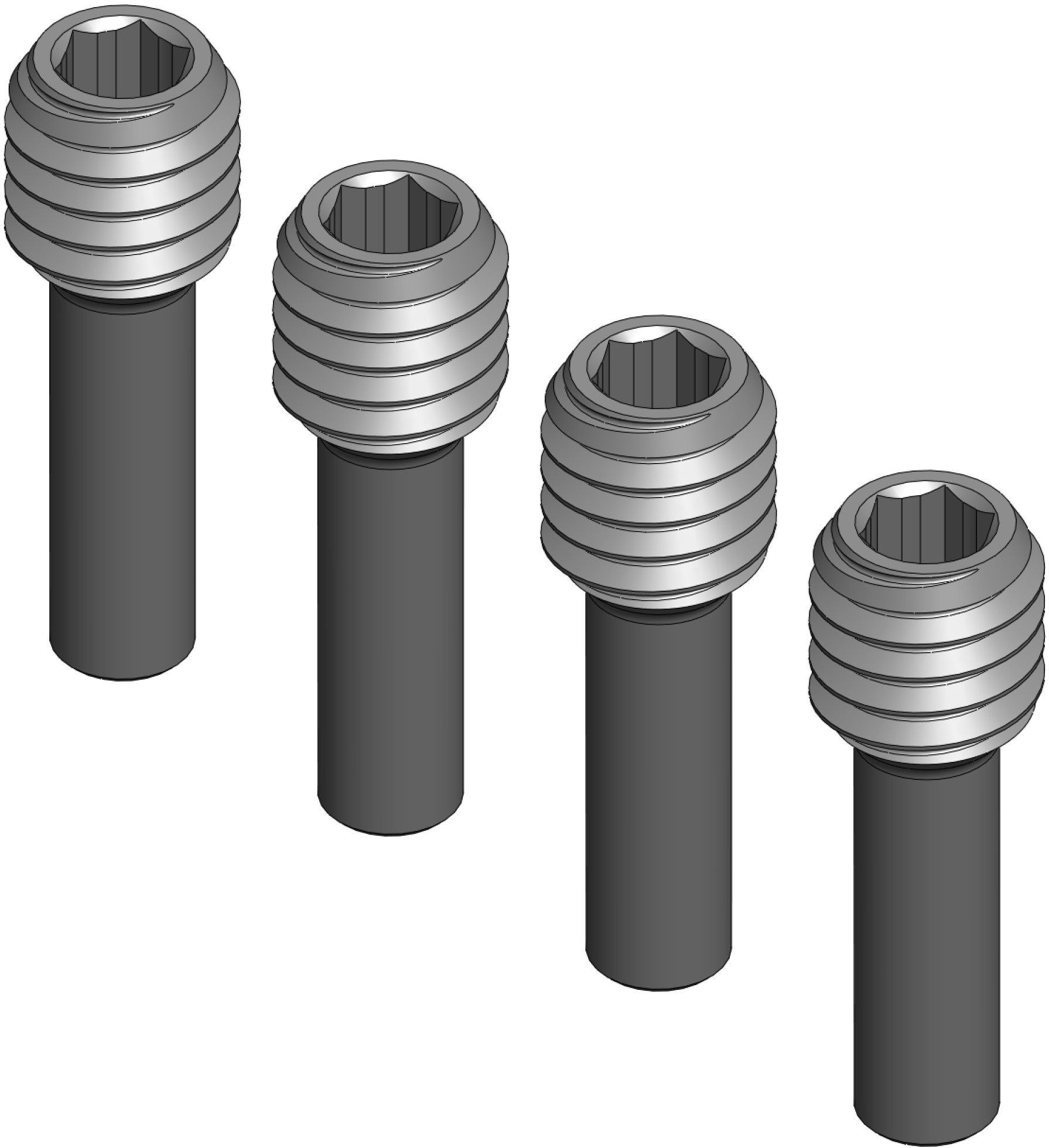 More\'s Ideal Products Shss, M4 X 12Mm Pin Screw (4)