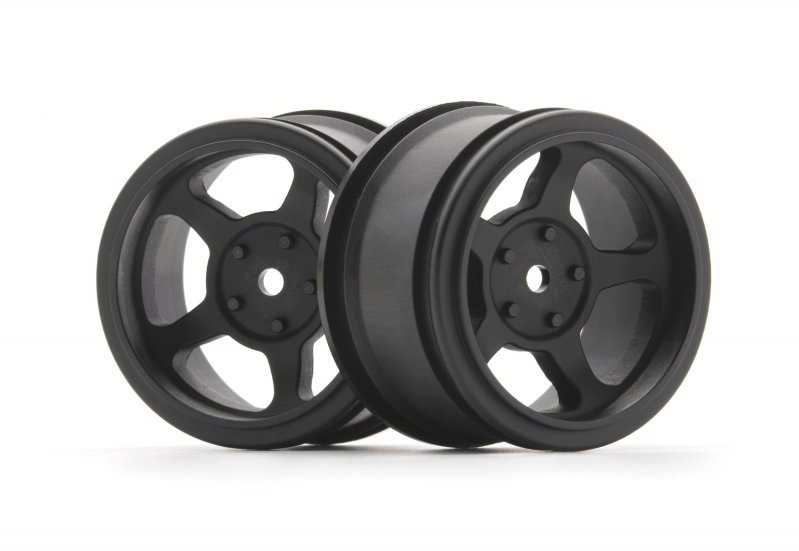 HPI Vintage Ta2 31Mm Black Wheels, 6Mm Offset (2Pcs)