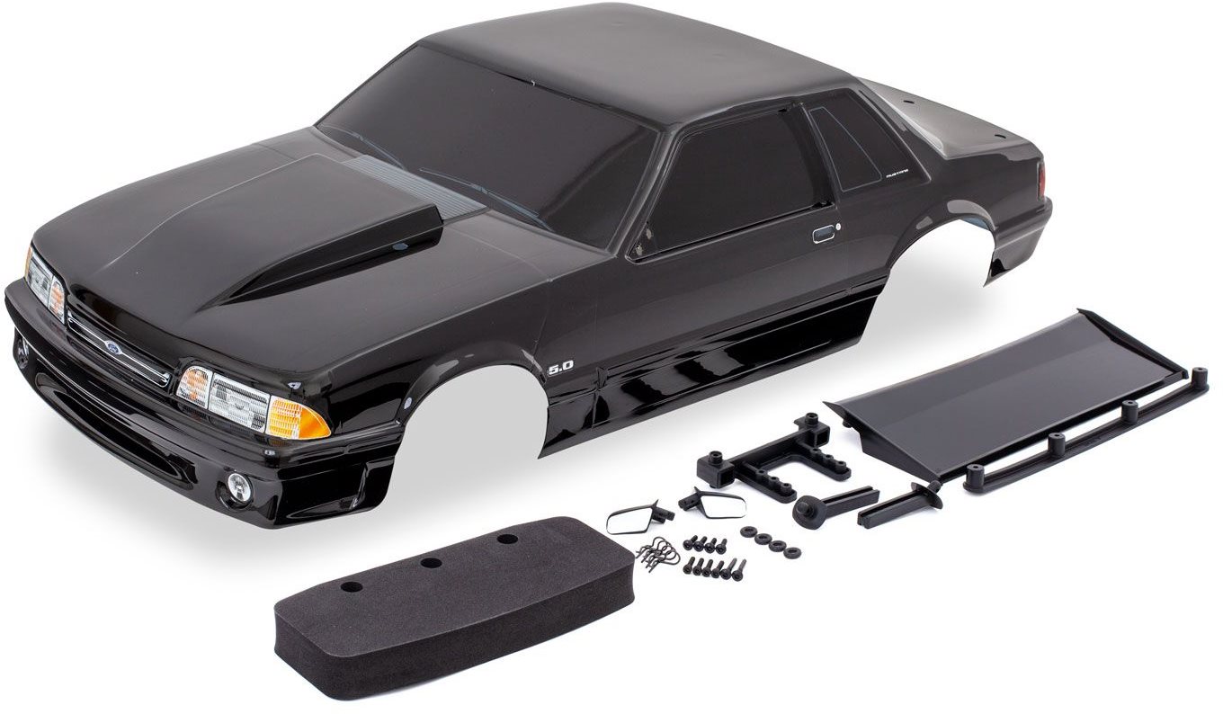 Traxxas Body Mustang Fox Blk