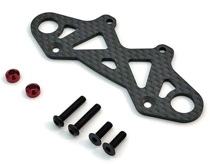 Kyosho Tc Carbon Bumper Support, For Fazer Mk2