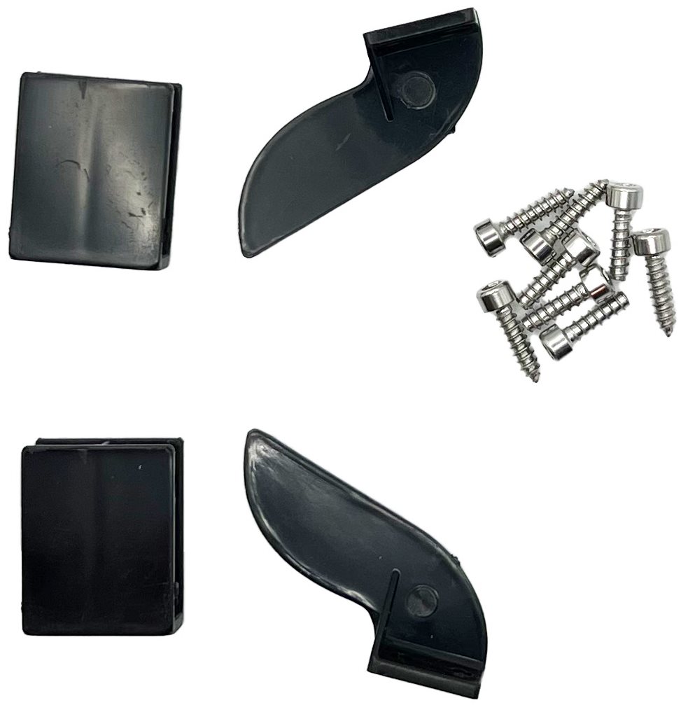 Rage RC Trim Tab Set; Black Marlin, Black Marlin Ex