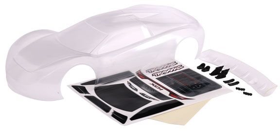 Traxxas Body Xo-1 Clear W/Wing