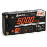7.6V 5000mAh 2S 120C Smart Pro Race Shorty Hardcase LiHV Battery