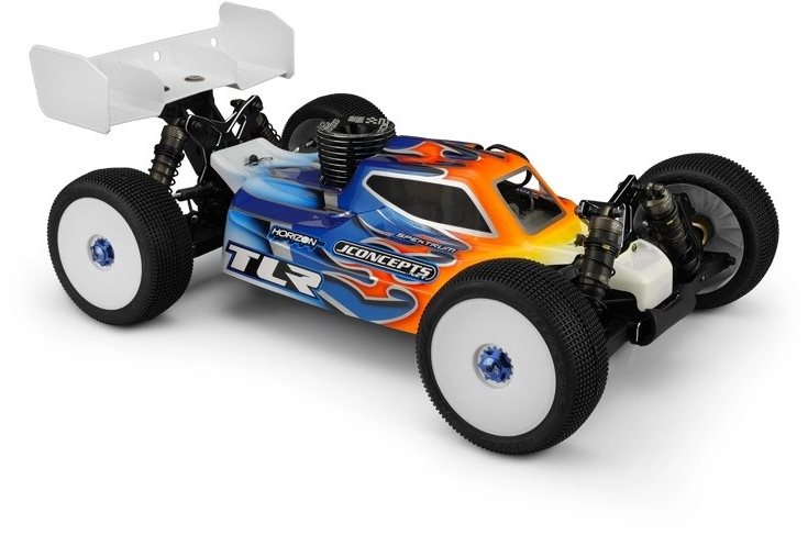 J Concepts S15 - Tlr 8Ight-X 2.0, E Body, Body Only, Clear