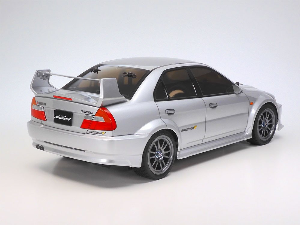 Tamiya 1 10 Rc 4Wd Mitsubishi Lancer Evolution V Tt 02 Chassis