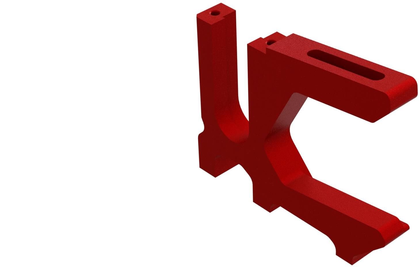 ARRMA Sliding Motor Mount, Red