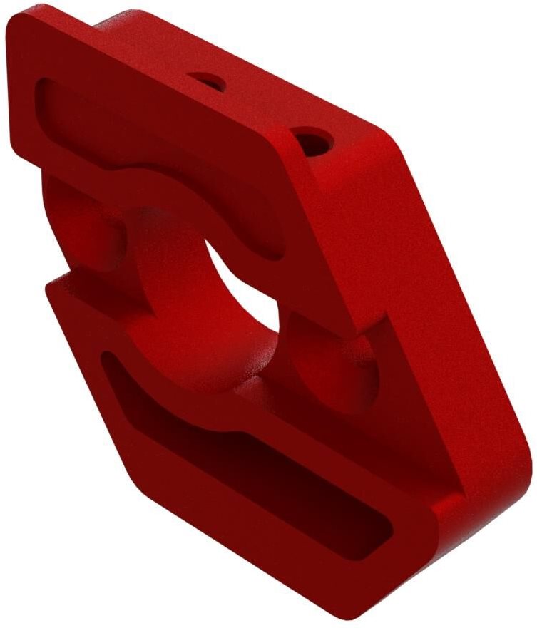 ARRMA Sliding Motor Mount Plate 56 Series, Red