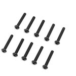 Button Head Screws, M2.5 x 16mm (10)