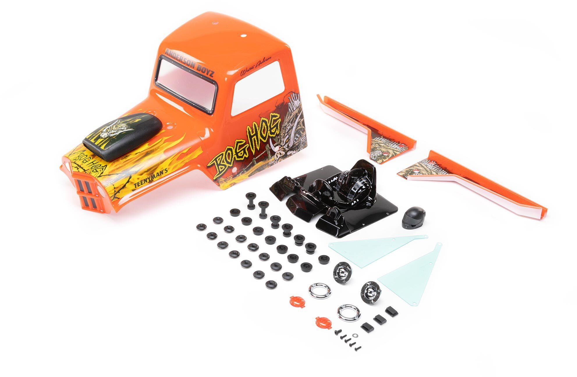 Losi Body Set, Painted, Bog Hog: LMT Mega