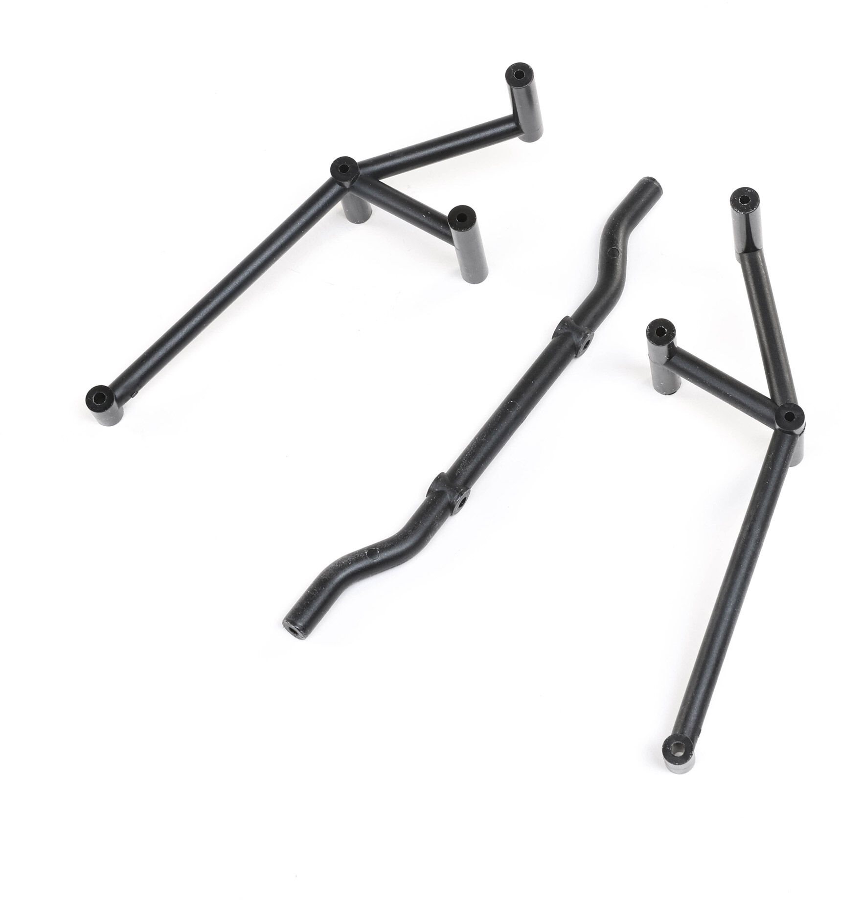 Losi Rear Cage Body Support, Black: LMT Mega