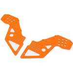 Front Chassis Plate, Orange (2): LMT Mega BH