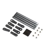 Lower 4-Link Bar Set, 15" Wheelbase (4): LMT Mega