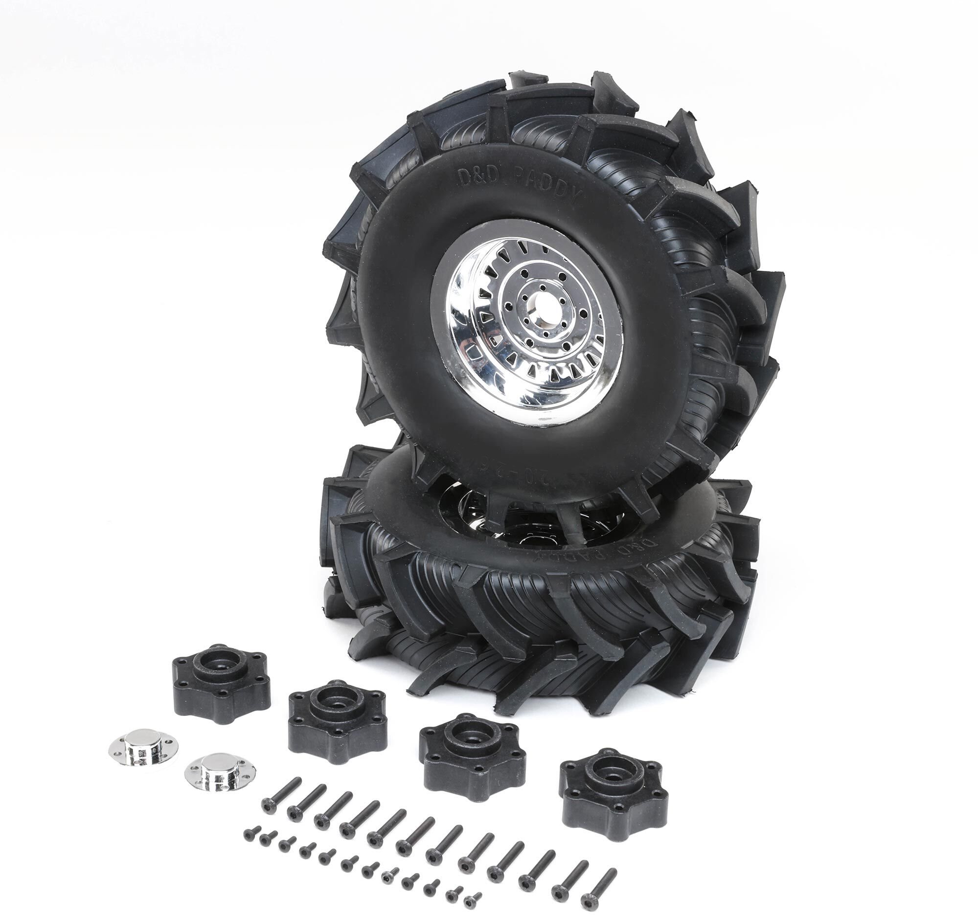 Losi D&D Paddy Tire w/Foam, Premount (2): LMT Mega