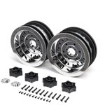 D&D Mega Truck Wheel, Chrome (2): LMT Mega